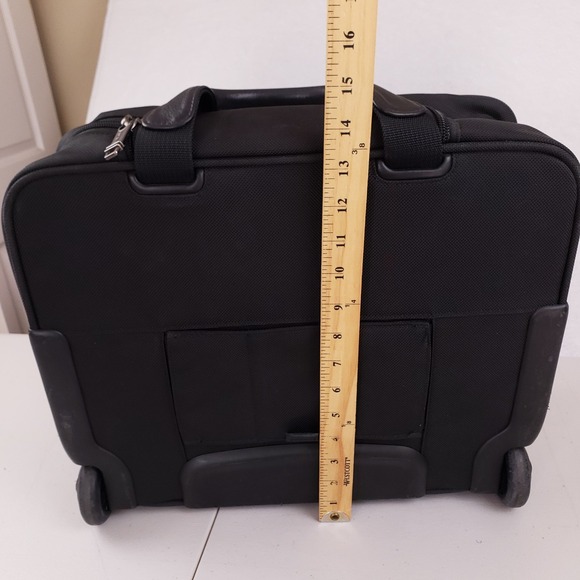 Tumi Alpha 26102D4 Ballistic 2-Wheel  Rolling Carry On Briefcase Overnight Bag - Picture 15 of 16